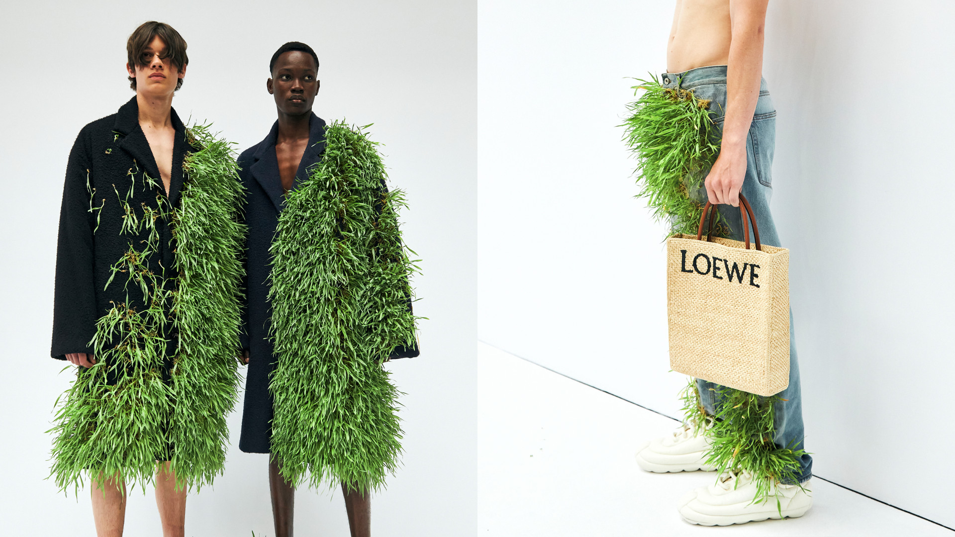 在衣服上種草，Loewe 2023春夏系列探討人類與大自然共生- 美紙