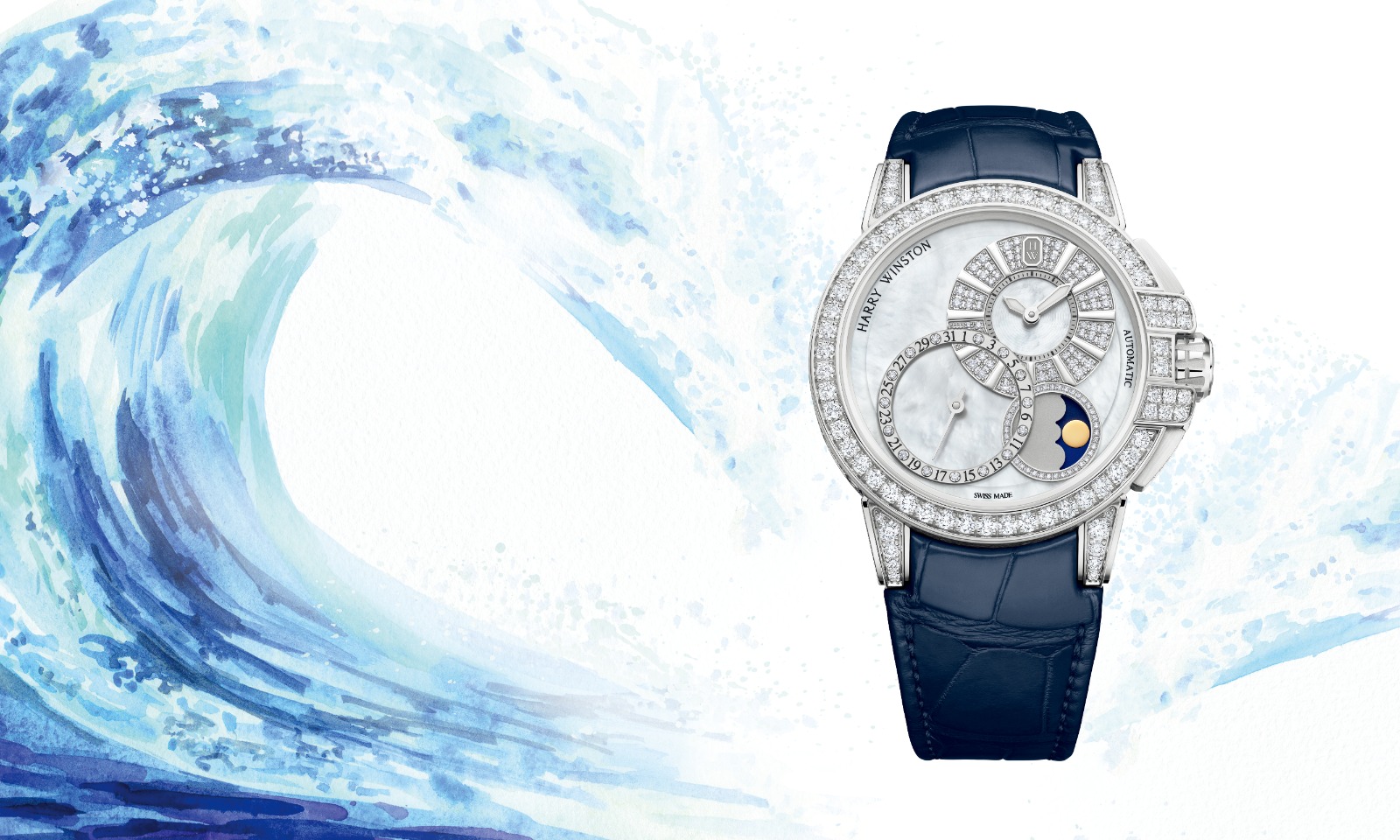 HARRY WINSTON 八角形ガラス HARRY WINSTON 八角形ガラス